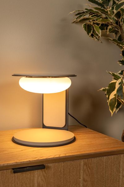 Lucide ALINDA - Table lamp - Ø 20 cm - LED Dim. - 1x9W 3000K - Taupe